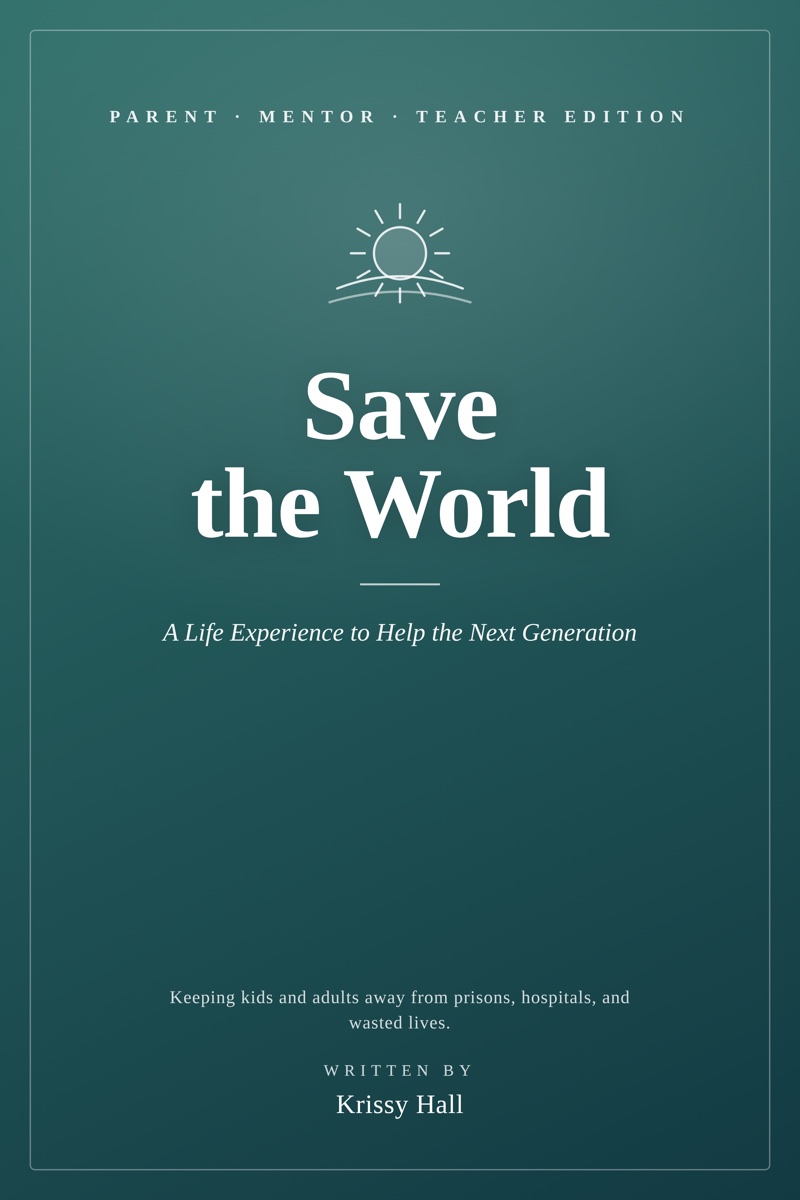 The cover of Save the World by Krissy Hall
